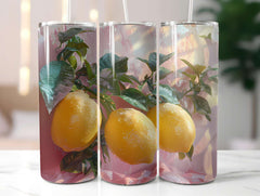 Lemon Summer 2 Tumbler Wrap - CraftNest - Digital Crafting and Art