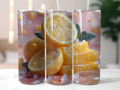 Lemon Summer 2 Tumbler Wrap - CraftNest - Digital Crafting and Art