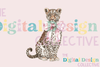 Chinoiserie Cheetah Design Clipart Bundle