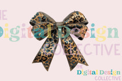Leopard Turquoise Western Coquette Bow Clipart Bundle - CraftNest - Digital Crafting and Art