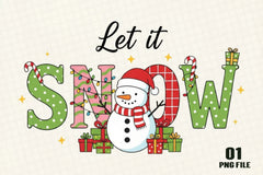Let It Snow Clipart Bundle - CraftNest - Digital Crafting and Art