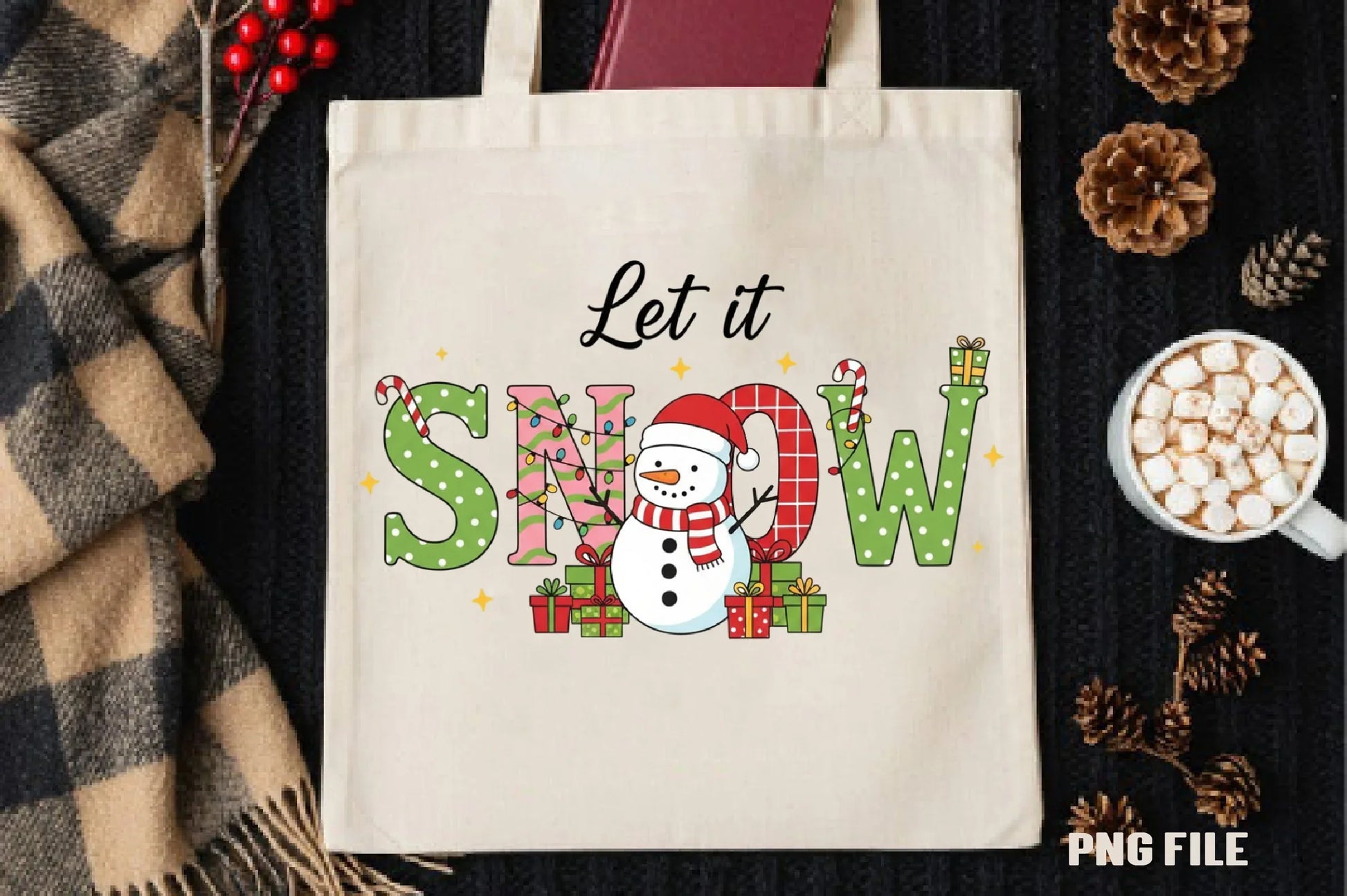 Let It Snow Clipart Bundle - CraftNest - Digital Crafting and Art