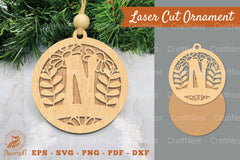 Letter N Laser Cut Ornament Clipart Bundle - CraftNest - Digital Crafting and Art