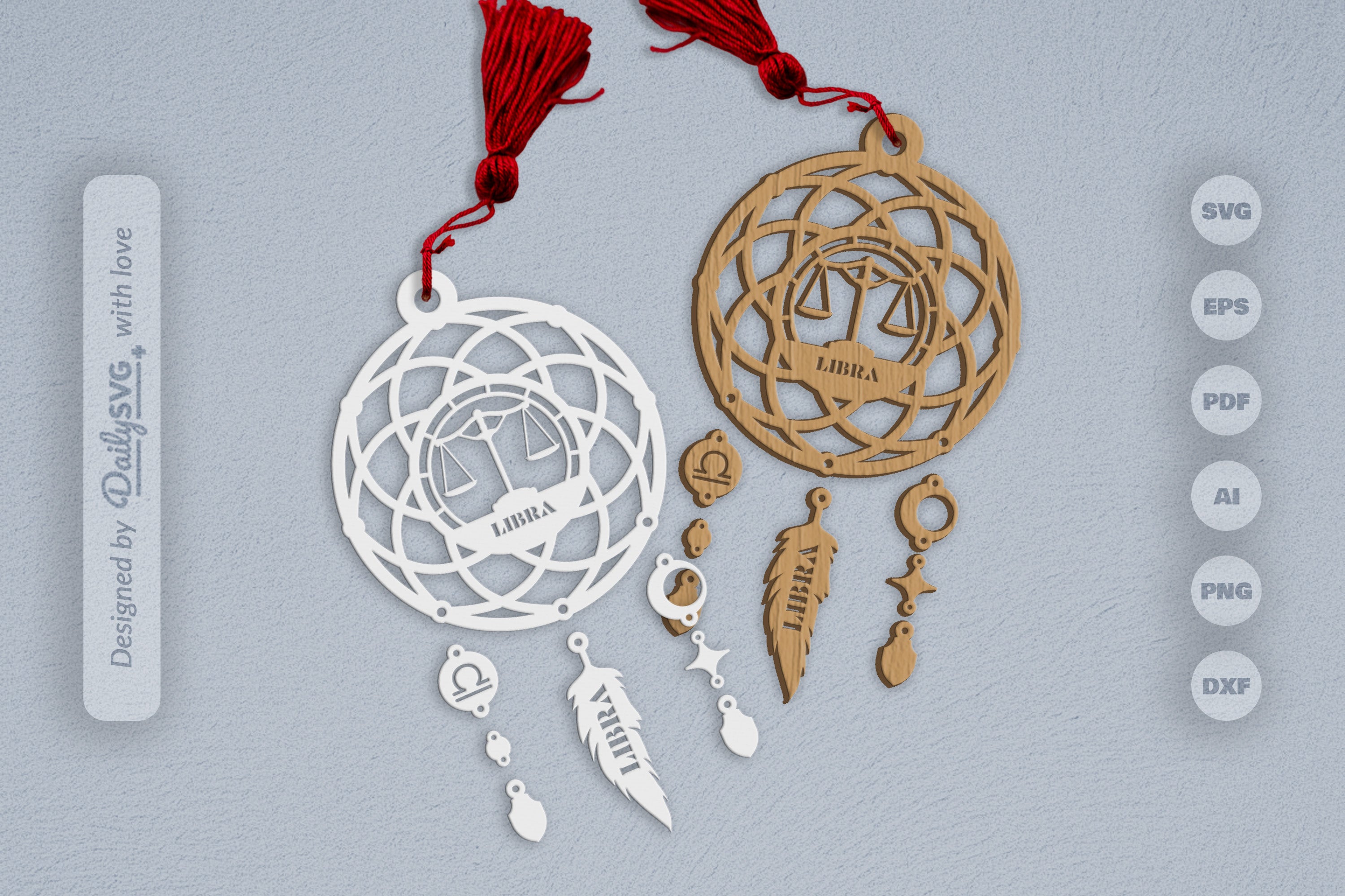 Libra Dream Catcher Set SVG Bundle 8