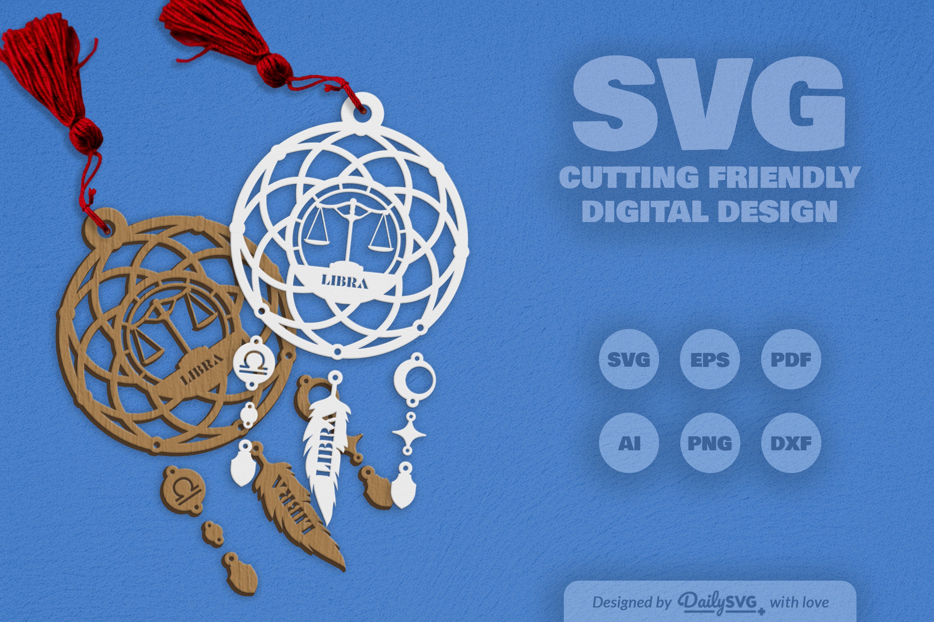 Libra Dream Catcher Set SVG Bundle 8