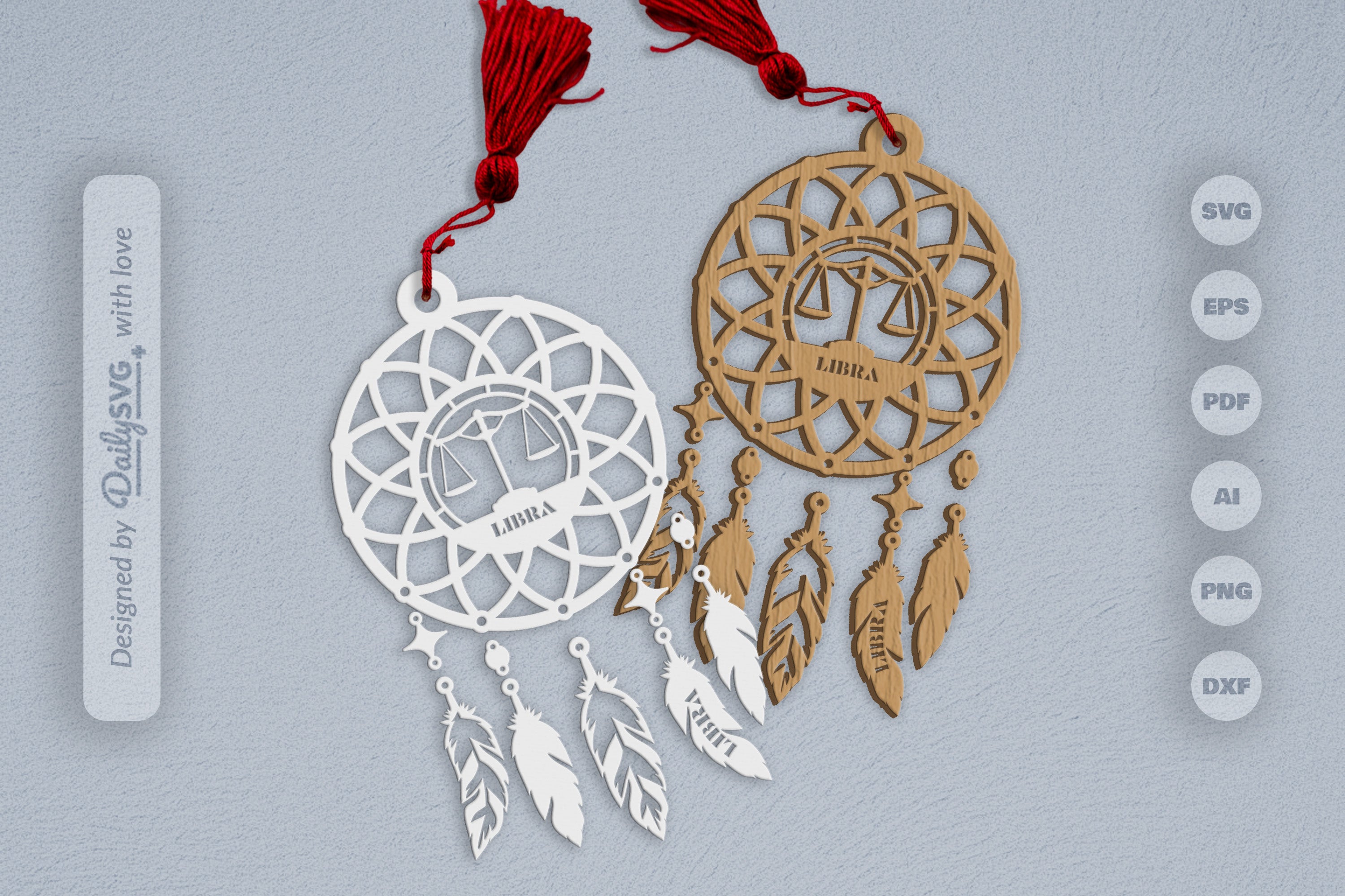 Libra Dream Catcher Set SVG Bundle 7