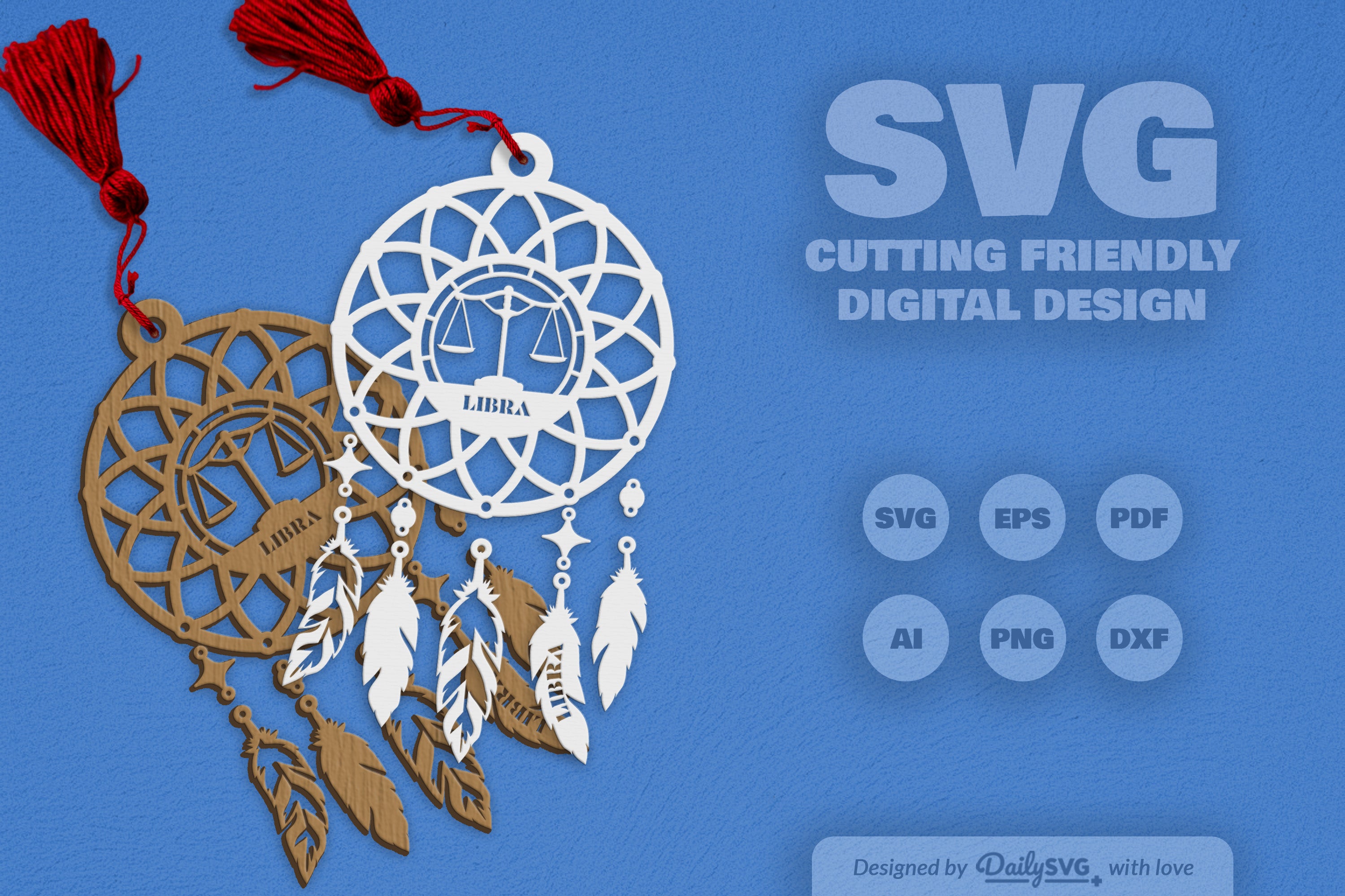 Libra Dream Catcher Set SVG Bundle 7