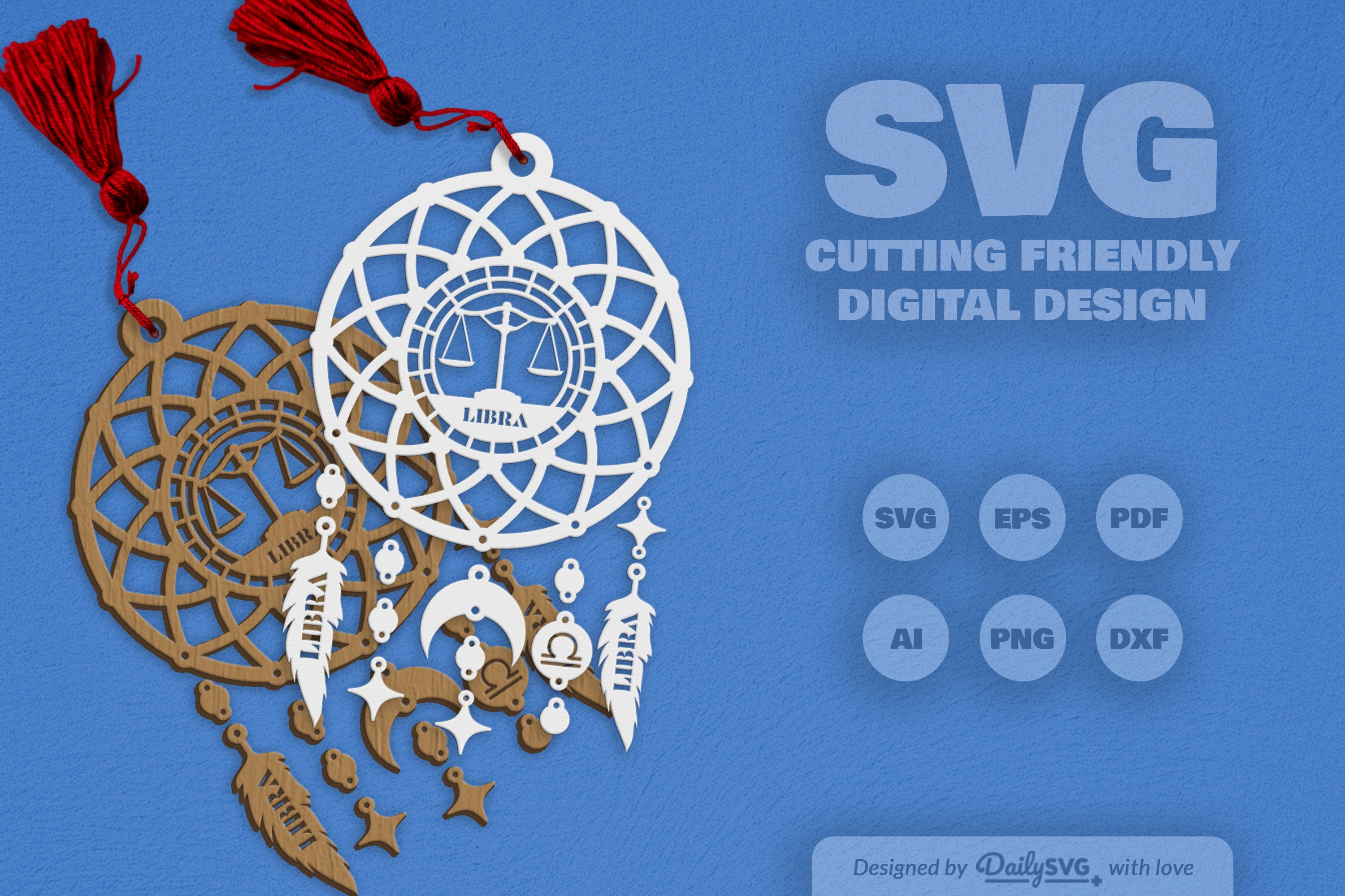 Libra Dream Catcher Set SVG Bundle 9