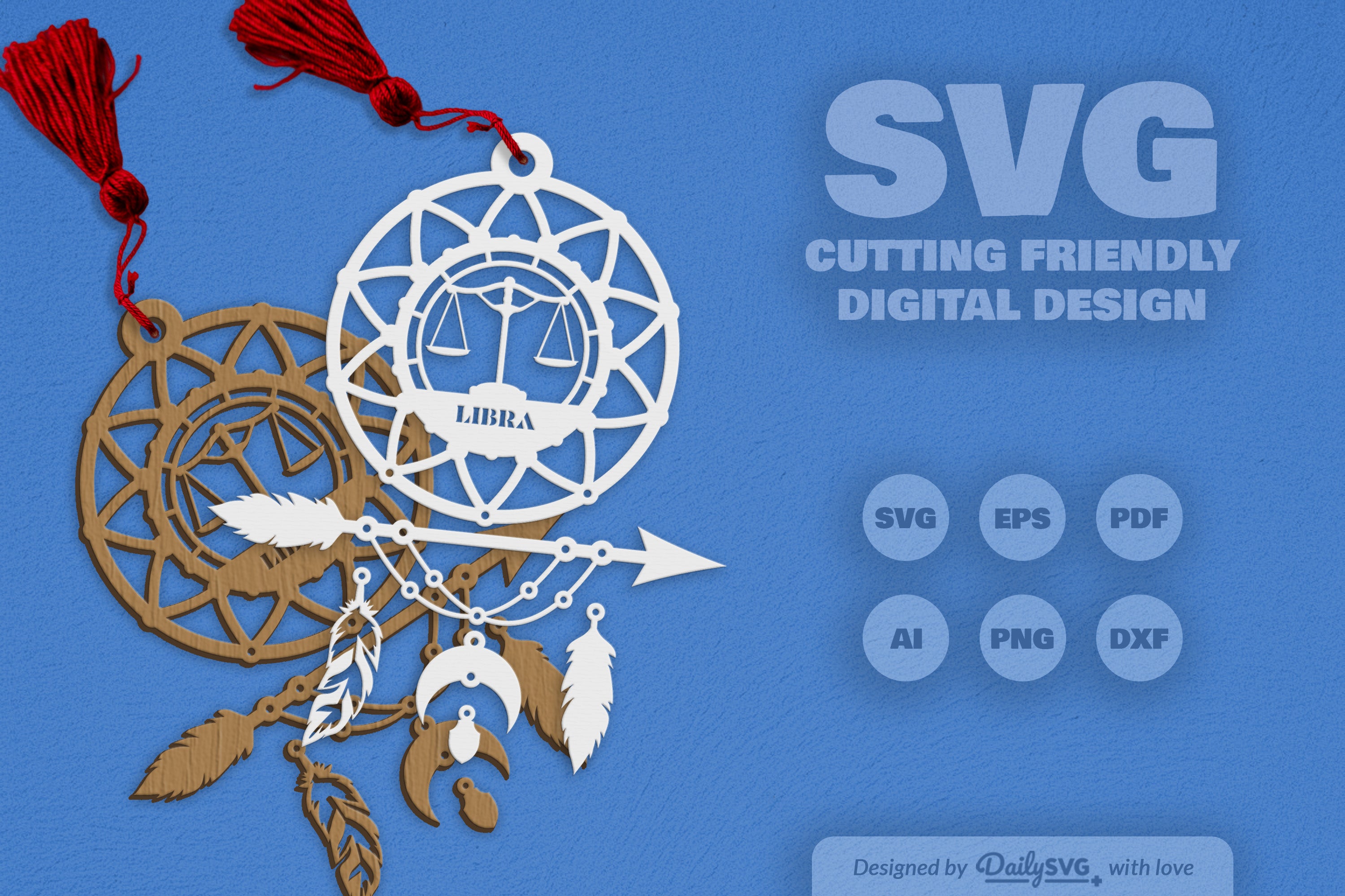 Libra Dream Catcher Set SVG Bundle 2