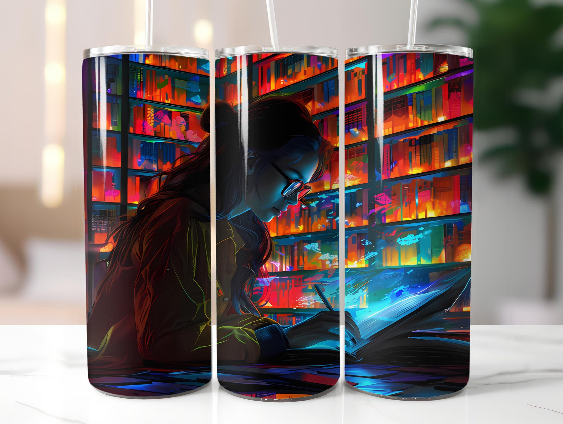 Librarian Profession 1 Tumbler Wrap - CraftNest - Digital Crafting and Art