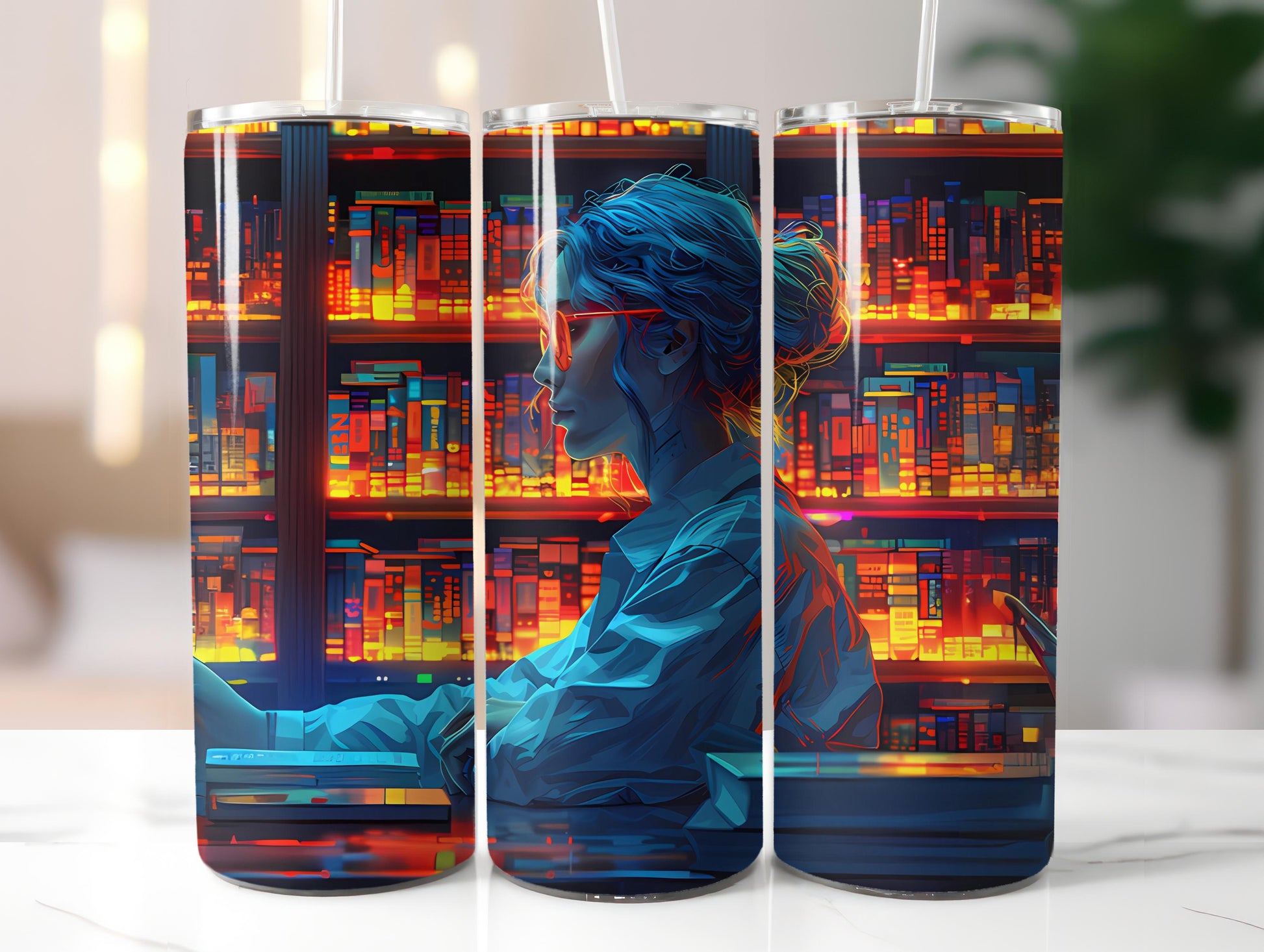 Librarian Profession 1 Tumbler Wrap - CraftNest - Digital Crafting and Art