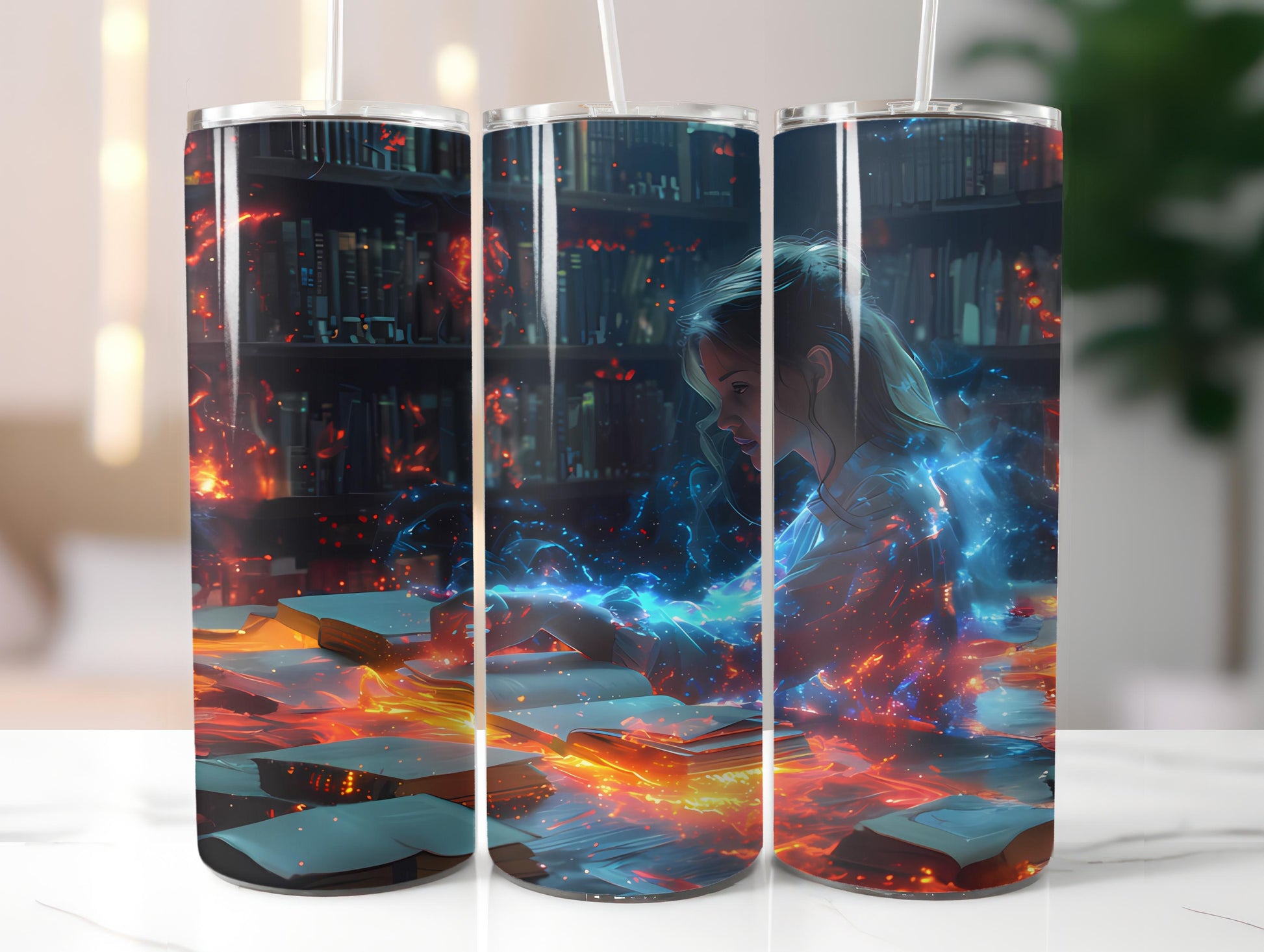 Librarian Profession 3 Tumbler Wrap - CraftNest - Digital Crafting and Art