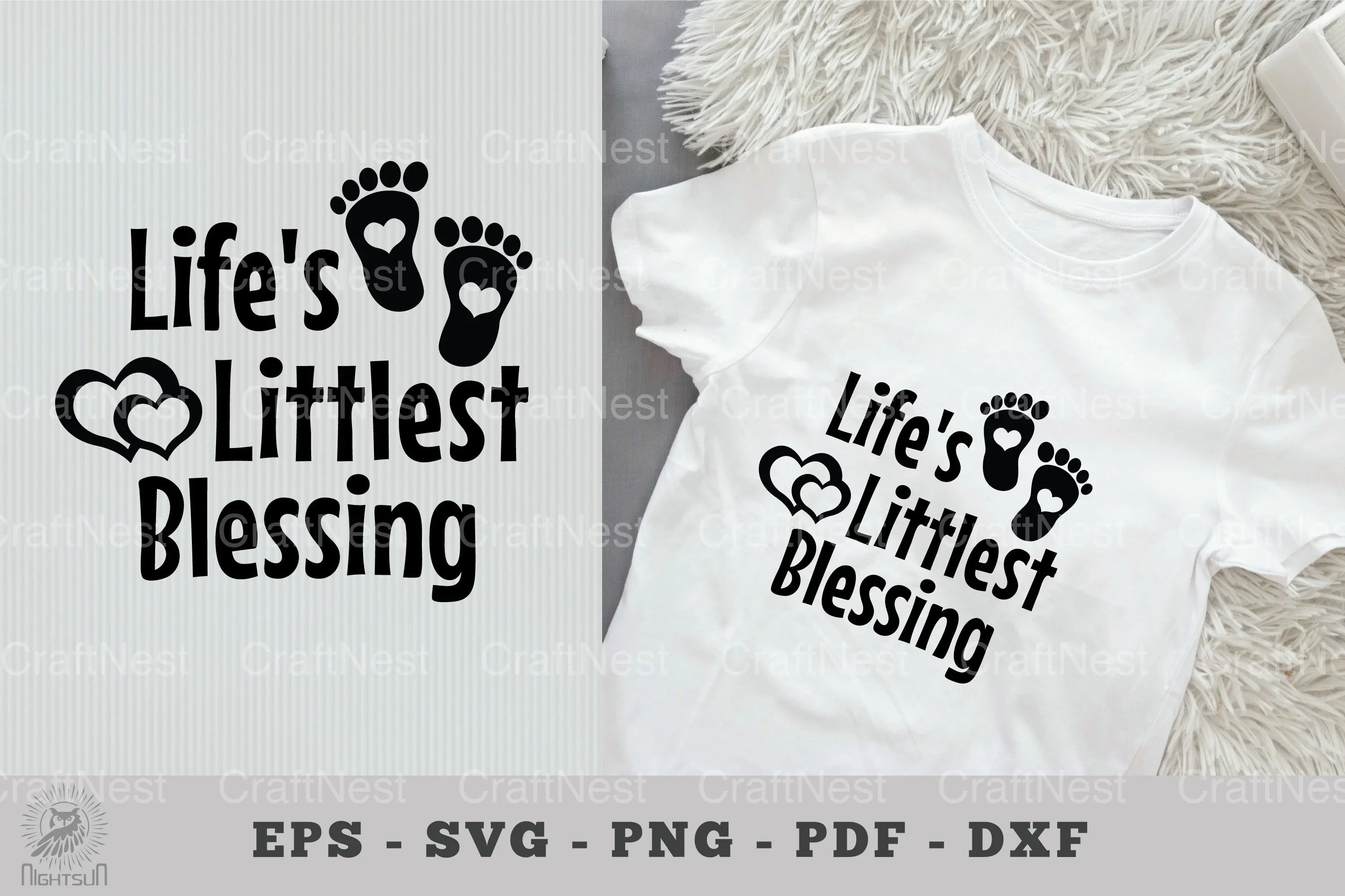 Life's Littlest Blessings: Baby Quotes SVG Bundle - CraftNest - Digital Crafting and Art
