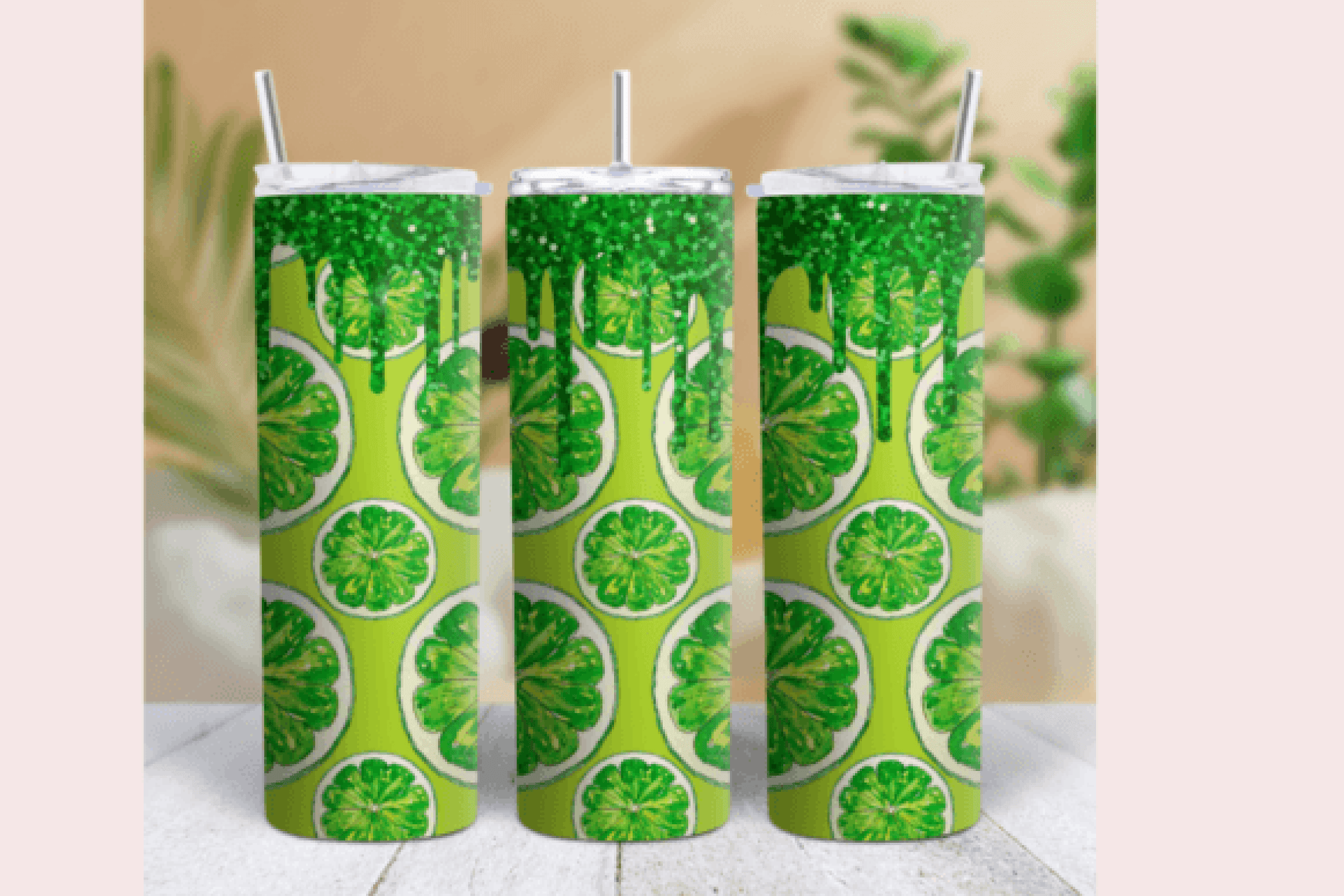 Lime Tumbler Design Bundle - CraftNest - Digital Crafting and Art