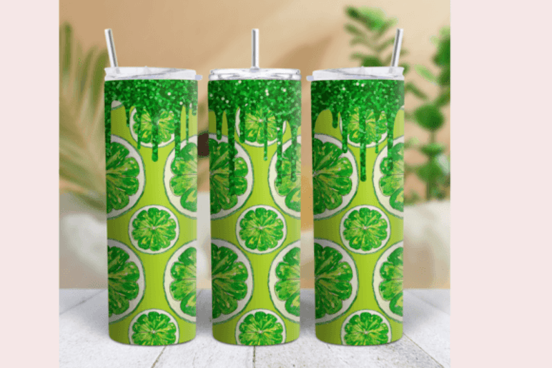 Lime Tumbler Design Bundle - CraftNest - Digital Crafting and Art