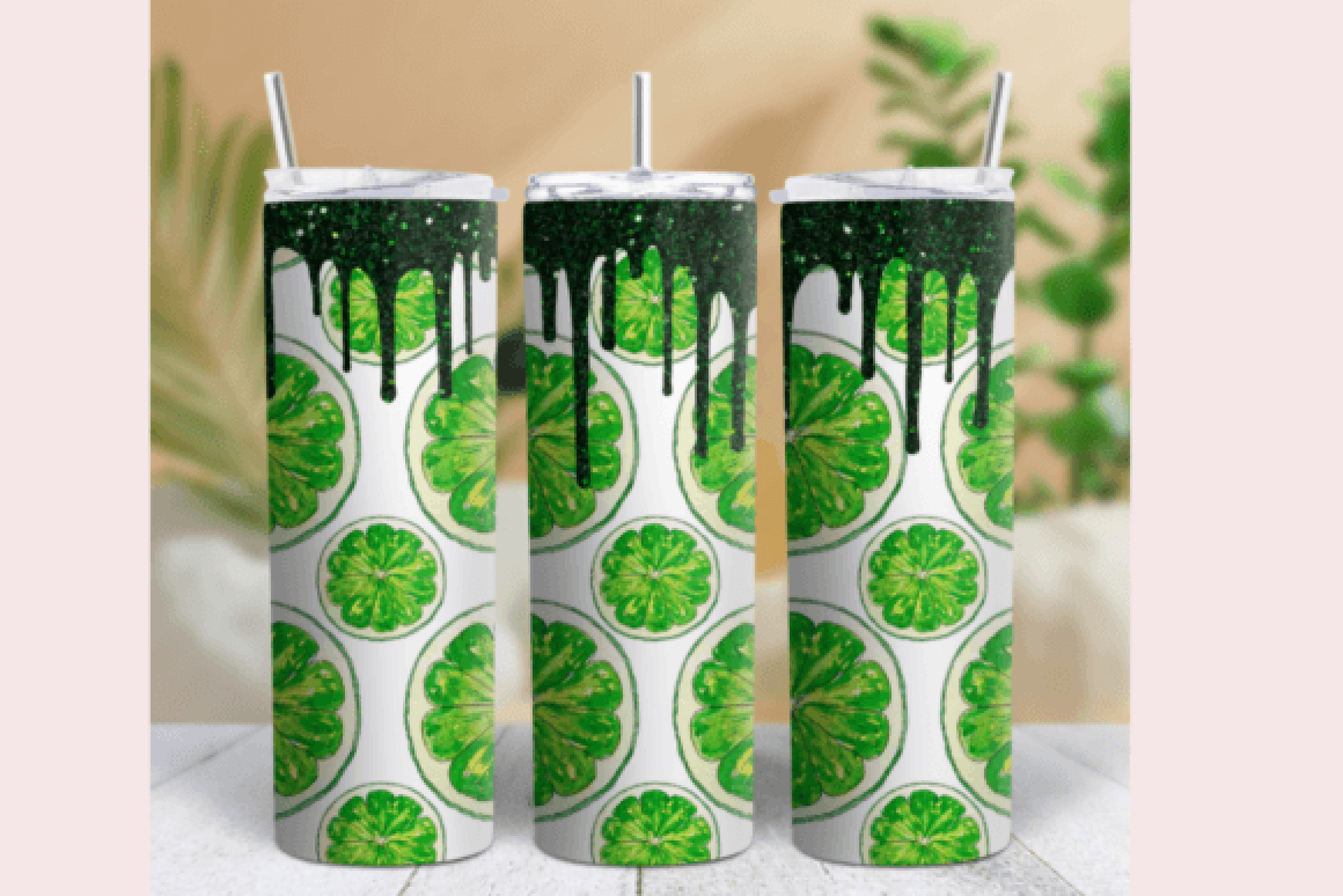 Lime Tumbler Design Bundle - CraftNest - Digital Crafting and Art