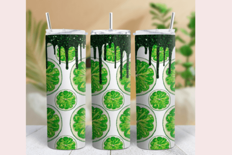 Lime Tumbler Design Bundle - CraftNest - Digital Crafting and Art