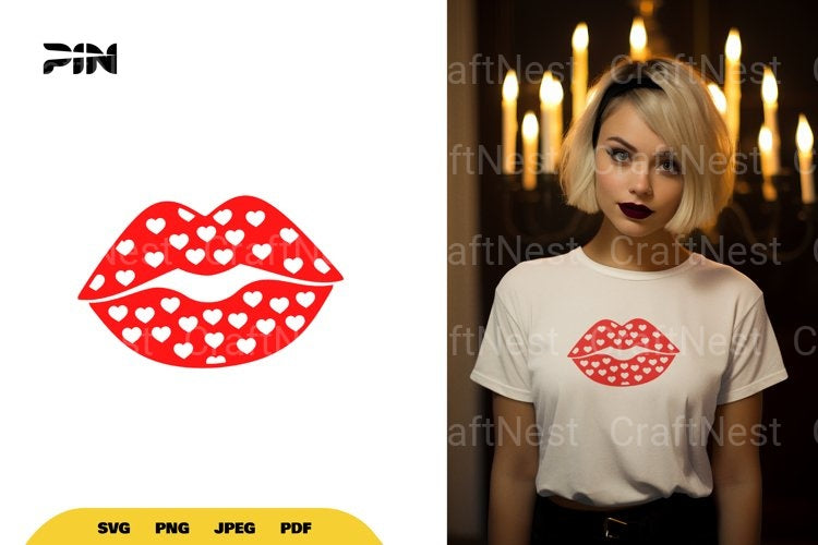 Lips SVG Bundle - CraftNest - Digital Crafting and Art