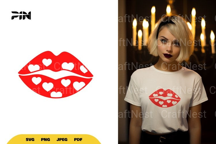 Lips SVG Bundle - CraftNest - Digital Crafting and Art