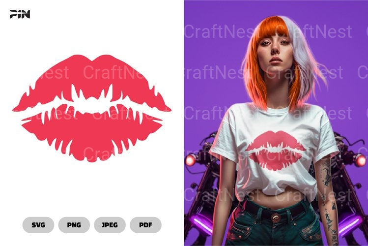 Lips Beauty SVG Bundle - CraftNest - Digital Crafting and Art