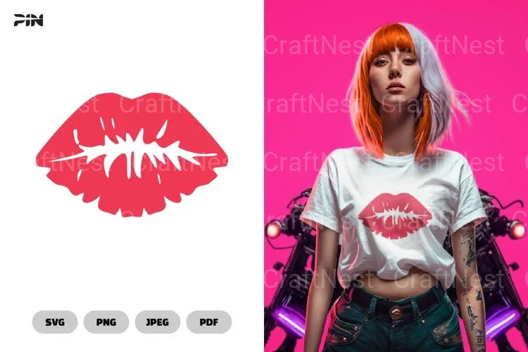 Lips Beauty SVG Bundle - CraftNest - Digital Crafting and Art