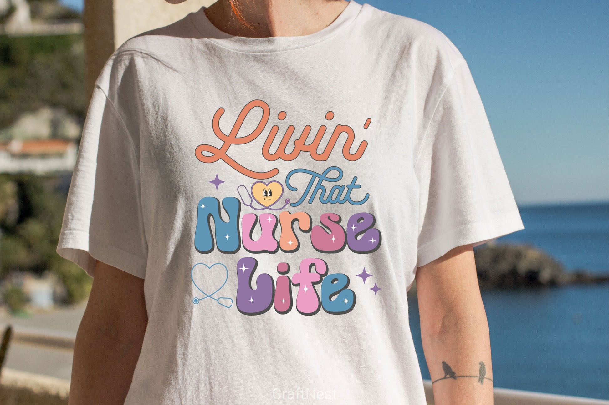 Livin That Nurse Life SVG Bundle - CraftNest - Digital Crafting and Art