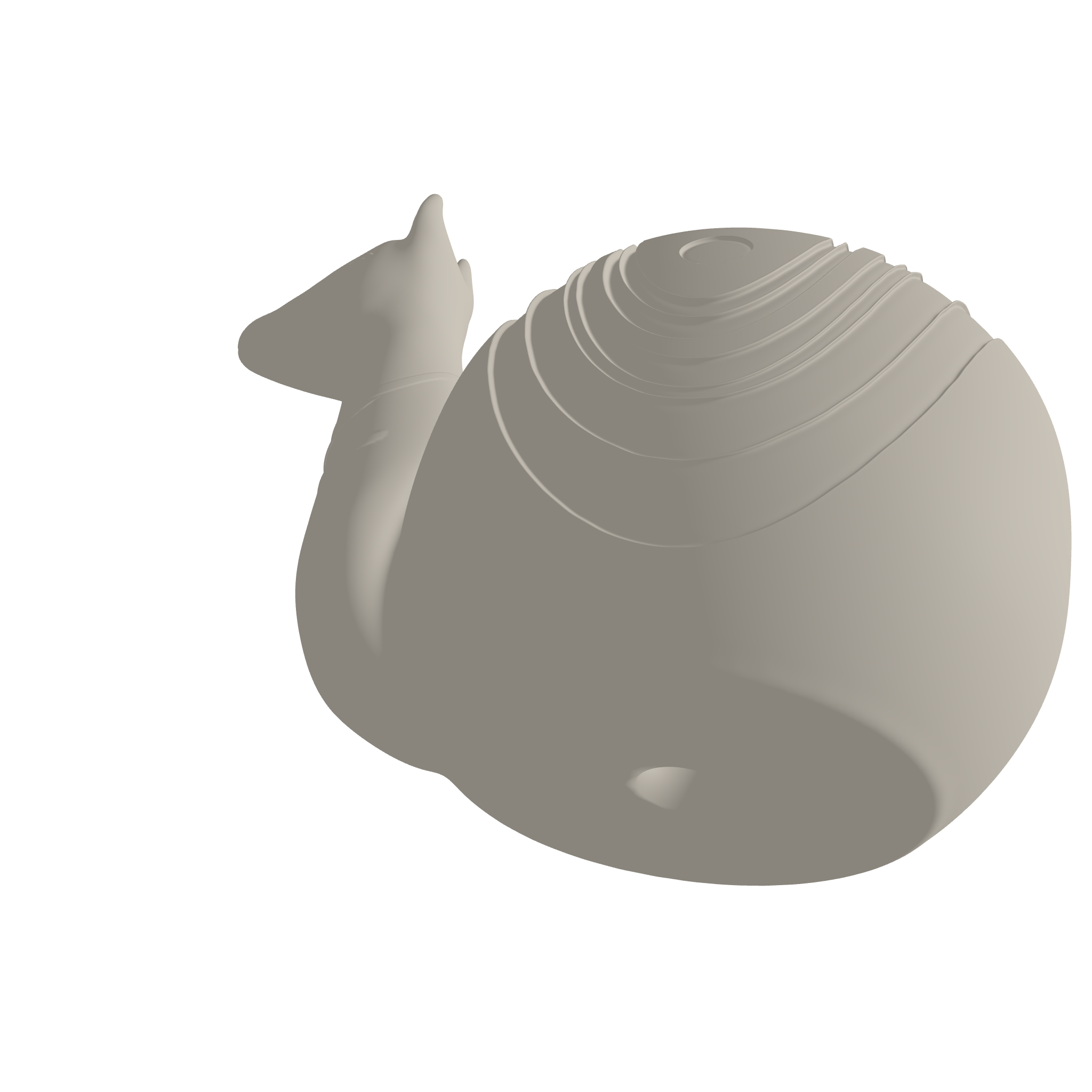 Llama Planter 3D Print STL File