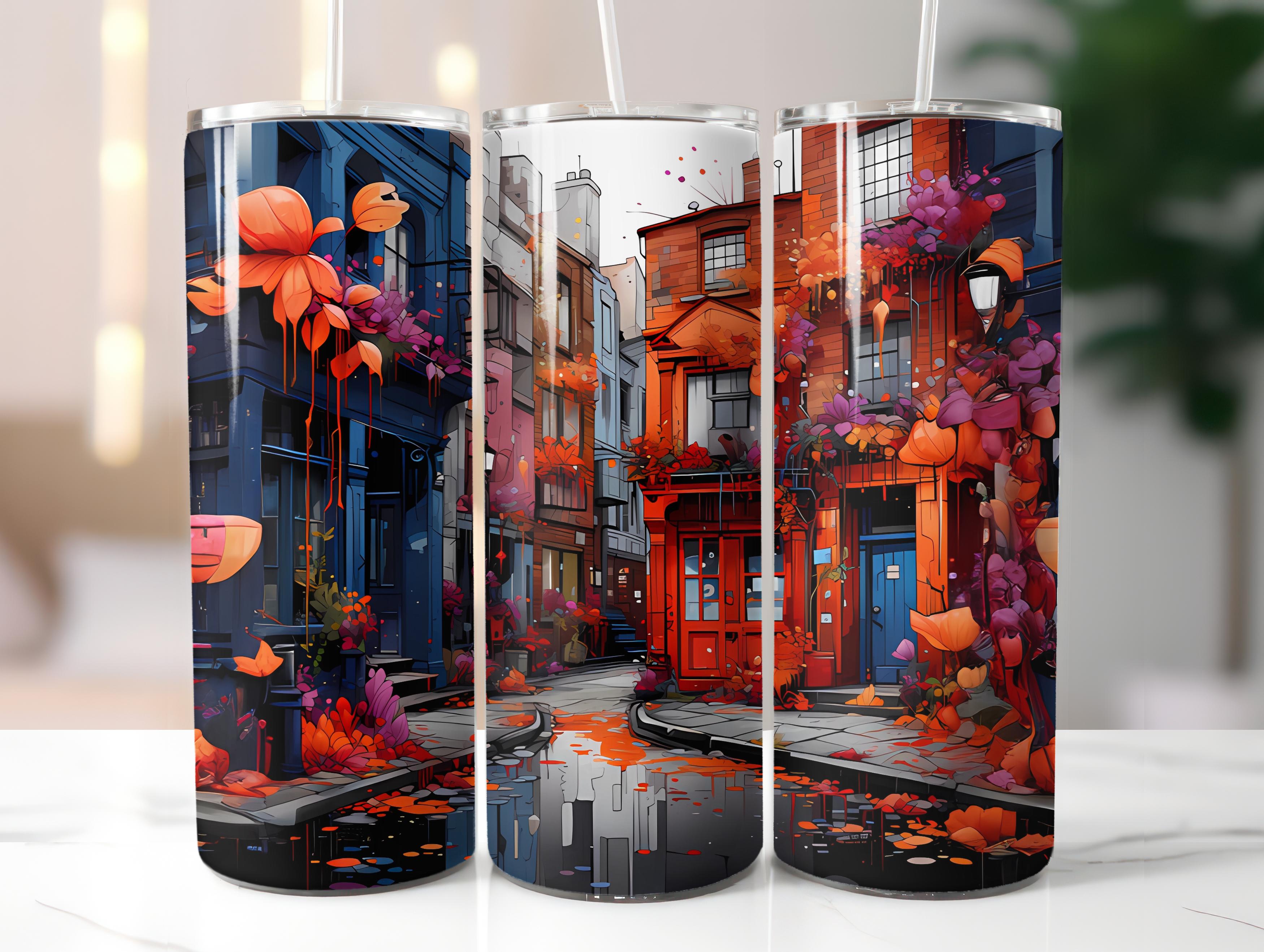 London England 3 Tumbler Wrap - CraftNest