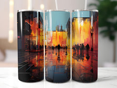 London England 3 Tumbler Wrap - CraftNest