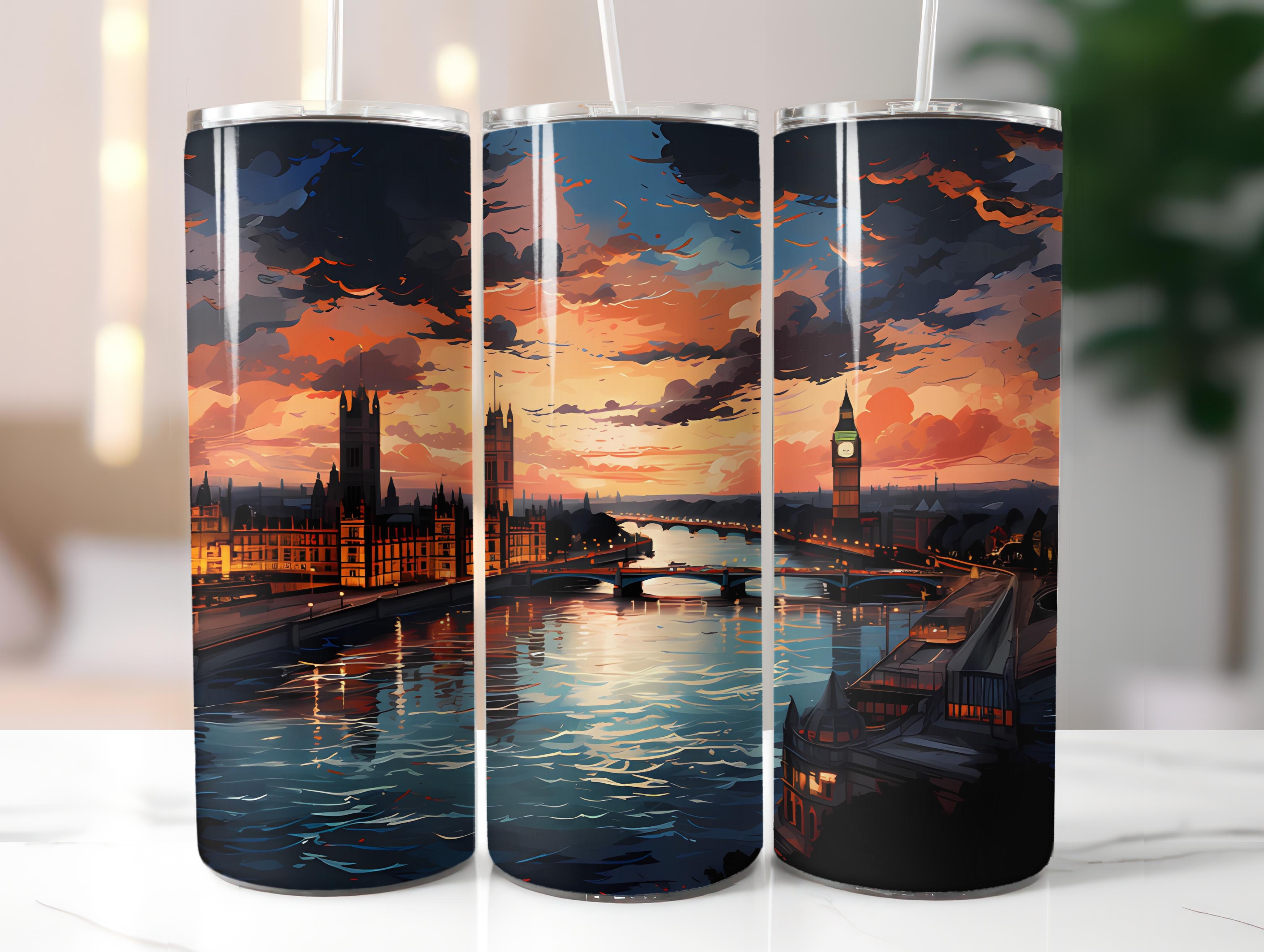 London England 3 Tumbler Wrap - CraftNest