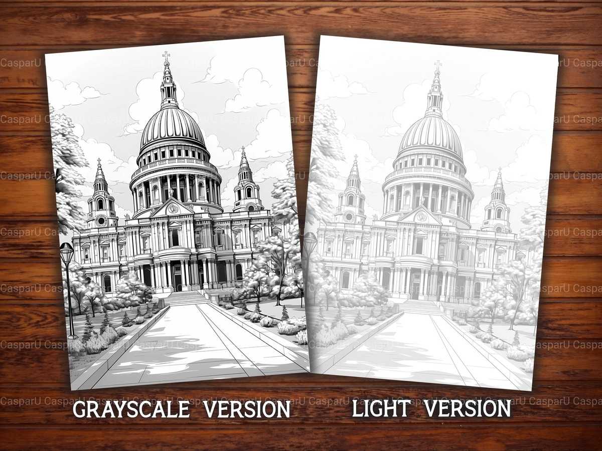 London England Coloring Books - CraftNest