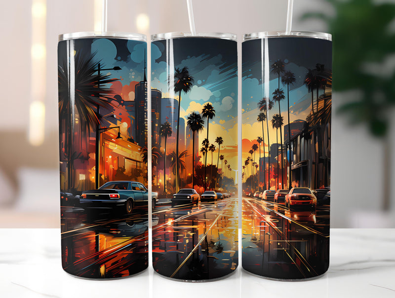 Los Angeles 2 Tumbler Wrap - CraftNest