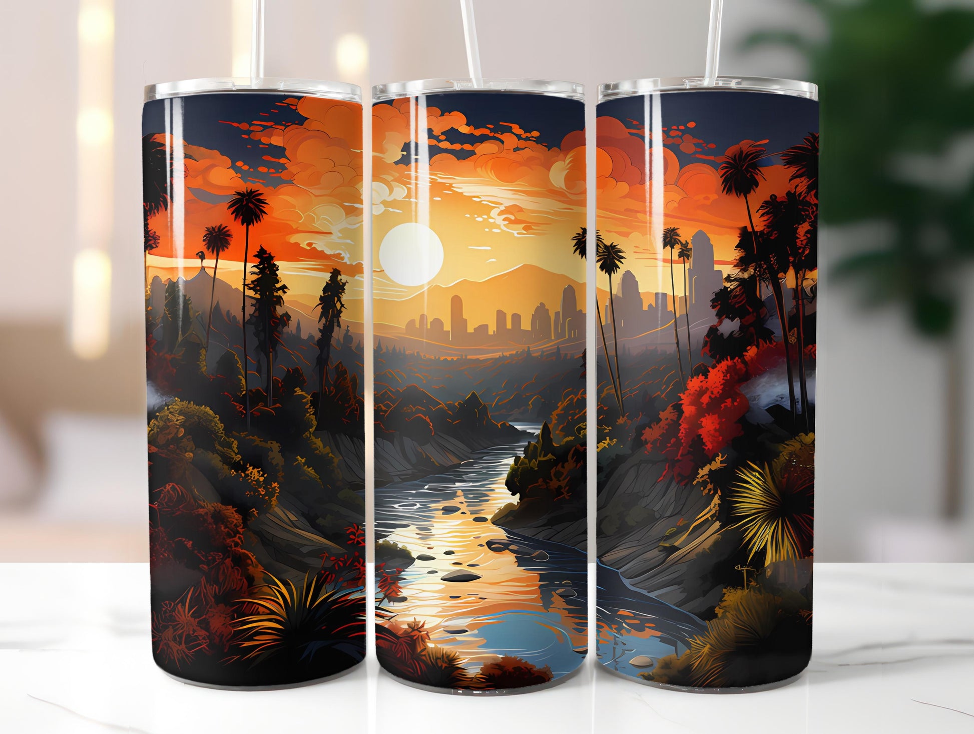 Los Angeles 3 Tumbler Wrap - CraftNest