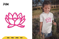 Lotus Nature SVG Bundle - CraftNest - Digital Crafting and Art