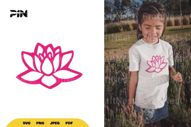Lotus Nature SVG Bundle - CraftNest - Digital Crafting and Art