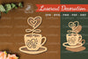 Love Coffee Laser Cut Decoration Bundle
