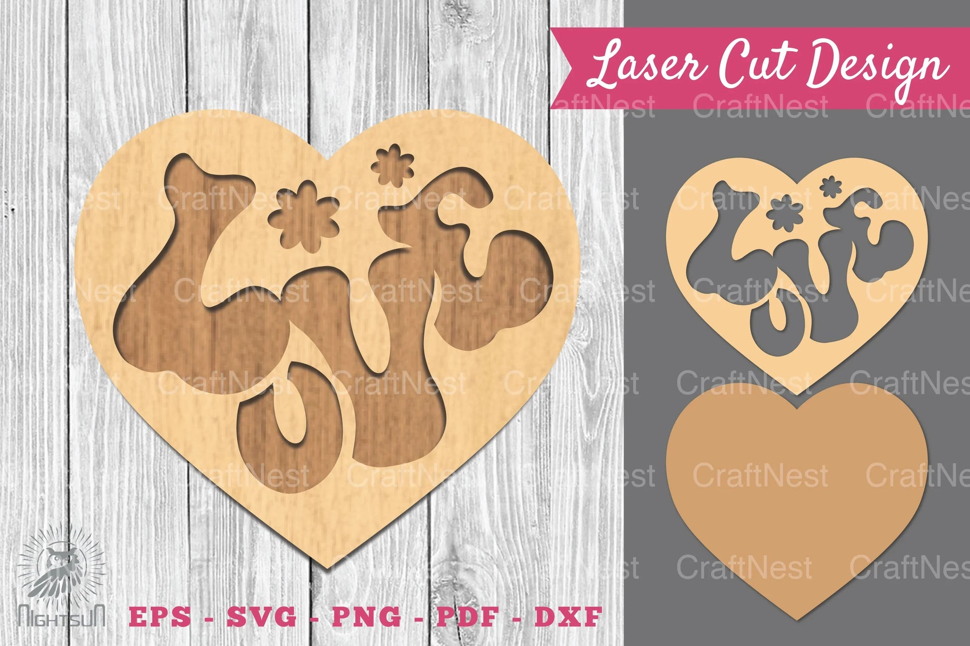 Love Laser Cut Decoration Clipart Bundle - CraftNest - Digital Crafting and Art