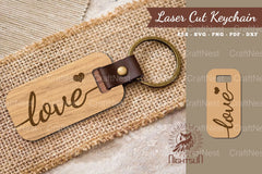5150 Love Laser Cut Keychain Design Bundle - CraftNest - Digital Crafting and Art