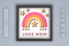 Love Mom Papercut SVG Bundle