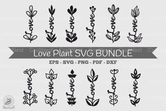 Love Plant SVG Bundle - CraftNest - Digital Crafting and Art