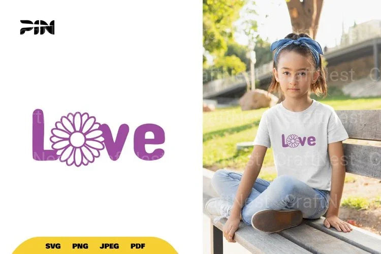 Love Love Flower SVG Bundle - CraftNest - Digital Crafting and Art