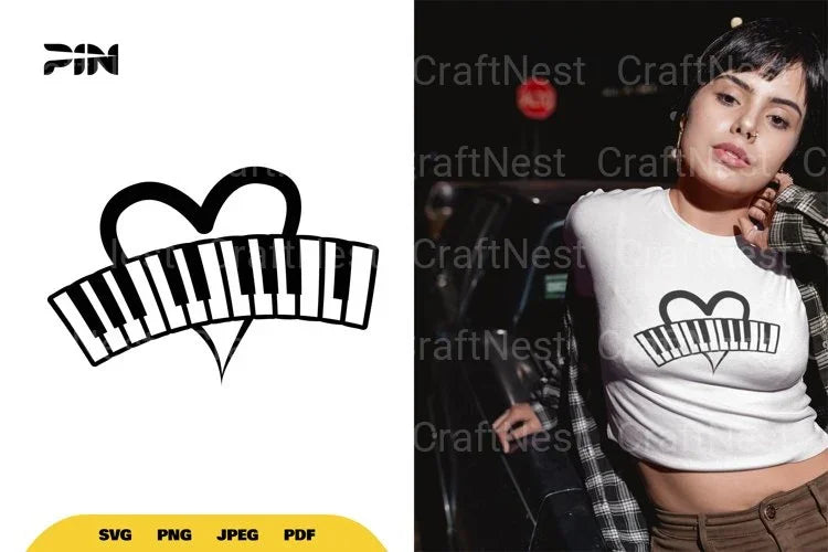 Love and Music SVG Bundle - CraftNest - Digital Crafting and Art