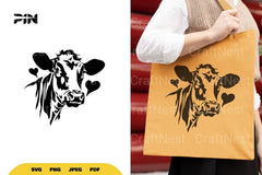 Lovely Cow SVG Bundle - CraftNest - Digital Crafting and Art