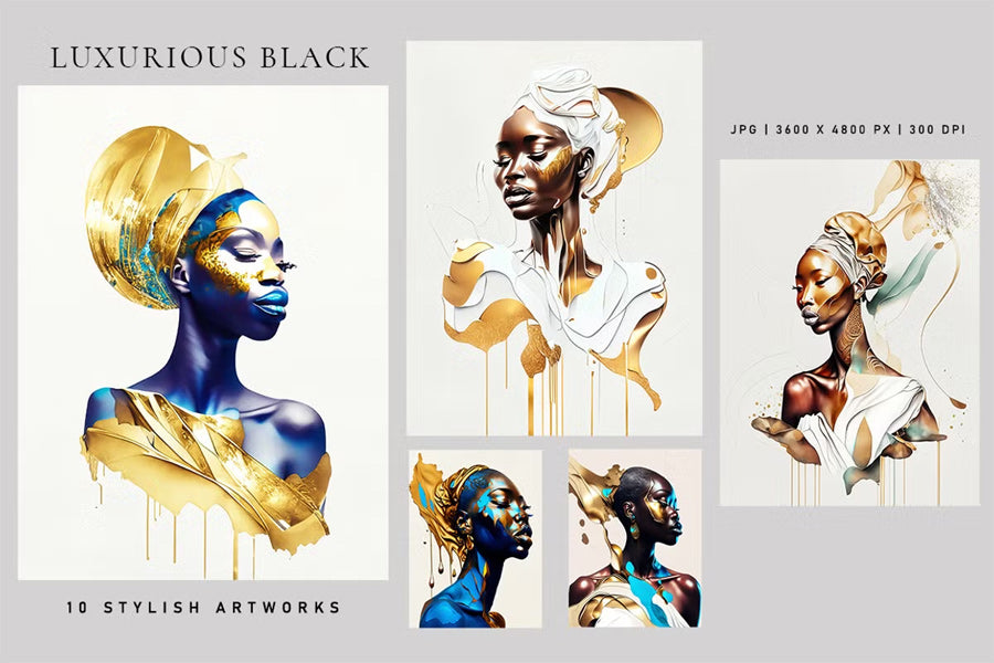 Luxurious Black - Women