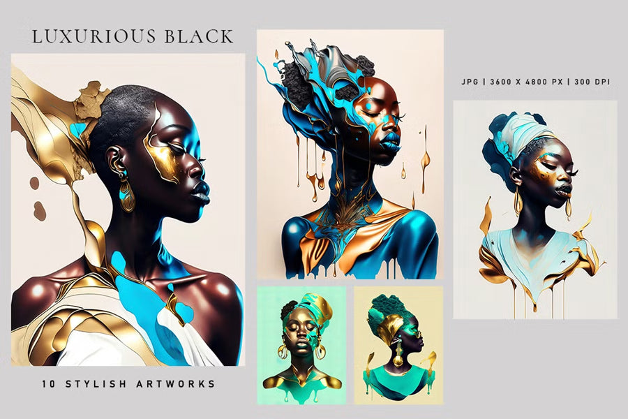 Luxurious Black - Women