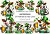 St Patrick's Day Cow Clipart Bundle