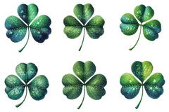 St Patrick's Clover Leaf Clipart Bundle - CraftNest - Digital Crafting and Art