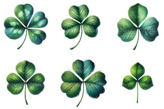 St Patrick's Clover Leaf Clipart Bundle - CraftNest - Digital Crafting and Art