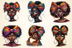 Black History Girl Clipart Bundle - CraftNest - Digital Crafting and Art