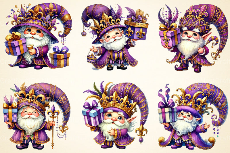 Mardi Gras Clipart Bundle 2 - CraftNest - Digital Crafting and Art